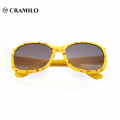 Barato amarillo niño gafas de sol, niños gafas de sol